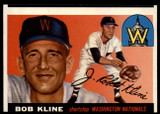 1955 Topps #173 Bob Kline EX RC Rookie ID: 54328