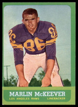 1963 Topps # 46 Marlin McKeever Ex-Mint ID: 136325 1963 Topps # 46 Marlin McKeever Ex-Mint ID: 136325