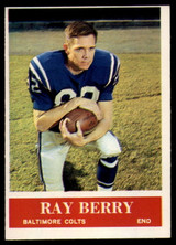 1964 Philadelphia # 1 Raymond Berry EX/NM ID: 52040 1964 Philadelphia # 1 Raymond Berry EX/NM ID: 52040