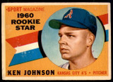 1960 Topps #135 Ken Johnson RS Excellent RC Rookie ID: 196231 1960 Topps #135 Ken Johnson RS Excellent RC Rookie ID: 196231