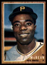 1962 Topps #424 Al McBean VG Very Good RC Rookie