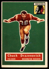 1956 Topps #37 Chuck Drazenovich EX SP 1956 Topps #37 Chuck Drazenovich EX SP