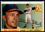 1955 Topps #191 Eddie Stanky MG EX ID: 54393 1955 Topps #191 Eddie Stanky MG EX ID: 54393