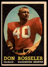 1958 Topps #132 Don Bosseler EX/NM RC Rookie ID: 90762 1958 Topps #132 Don Bosseler EX/NM RC Rookie ID: 90762