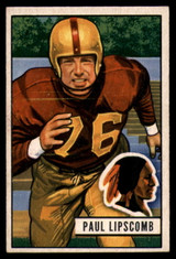 1951 Bowman #71 Paul Lipscomb EX/NM 1951 Bowman #71 Paul Lipscomb EX/NM