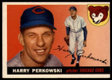 1955 Topps #184 Harry Perkowski DP EX Excellent  ID: 94127