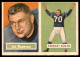 1957 Topps #65 Art Donovan EX++ ID: 84417 1957 Topps #65 Art Donovan EX++ ID: 84417