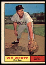 1961 Topps #340 Vic Wertz EX++ Excellent++ ID: 112539 1961 Topps #340 Vic Wertz EX++ Excellent++ ID: 112539