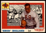 1955 Topps All American #39 Brud Holland EX/NM RC Rookie ID: 90386