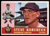 1960 Topps #56 Steve Korcheck EX Excellent ID: 120995 1960 Topps #56 Steve Korcheck EX Excellent ID: 120995
