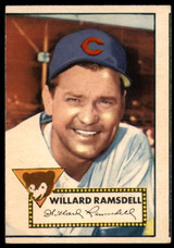 1952 Topps #114 Willard Ramsdell VG  ID: 91437