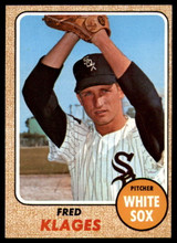 1968 Topps #229 Fred Klages NM Near Mint 1968 Topps #229 Fred Klages NM Near Mint