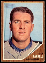 1962 Topps #304 Dick Farrell G-VG 