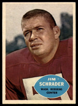 1960 Topps #128 Jim Schrader Ex-Mint ID: 166839 1960 Topps #128 Jim Schrader Ex-Mint ID: 166839