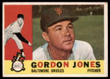 1960 Topps #98 Gordon Jones EX Excellent 1960 Topps #98 Gordon Jones EX Excellent