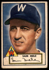 1952 Topps #94 Sam Mele VG  ID: 91380