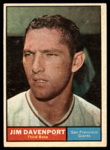 1961 Topps #55 Jim Davenport Excellent+ ID: 139704 1961 Topps #55 Jim Davenport Excellent+ ID: 139704