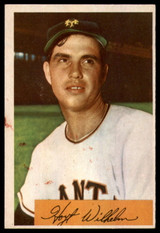 1954 Bowman #57 Hoyt Wilhelm UER VG ID: 52214
