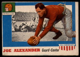 1955 Topps All American #41 Joe Alexander VG/EX SP