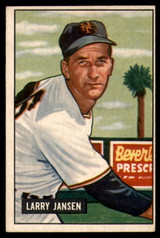 1951 Bowman #162 Larry Jansen EX++ 1951 Bowman #162 Larry Jansen EX++