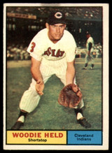 1961 Topps #60 Woodie Held Excellent+ ID: 139714 1961 Topps #60 Woodie Held Excellent+ ID: 139714