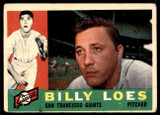 1960 Topps #181 Billy Loes Very Good ID: 196547 1960 Topps #181 Billy Loes Very Good ID: 196547