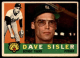 1960 Topps #186 Dave Sisler EX Excellent  ID: 107717