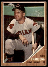 1962 Topps #97 Tito Francona VG-EX 1962 Topps #97 Tito Francona VG-EX