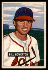 1951 Bowman #229 Bill Howerton EX++ 1951 Bowman #229 Bill Howerton EX++