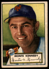 1952 Topps #124 Monte Kennedy VG ID: 78494