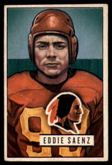 1951 Bowman #142 Eddie Saenz EX++ Excellent++ 1951 Bowman #142 Eddie Saenz EX++ Excellent++