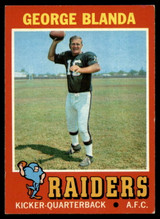 1971 Topps # 39 George Blanda EX/NM  ID: 95744