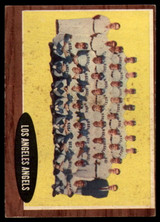 1962 Topps #132 Los Angeles Angels Team Card EX Excellent