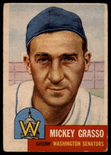1953 Topps #148 Mickey Grasso VG/EX Very Good/Excellent 