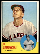 1963 Topps #527 Ed Sadowski EX/NM 