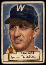 1952 Topps #94 Sam Mele G 