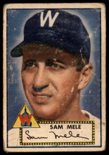 1952 Topps #94 Sam Mele G 1952 Topps #94 Sam Mele G