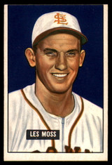 1951 Bowman #210 Les Moss EX