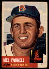 1953 Topps #19 Mel Parnell DP VG Very Good 