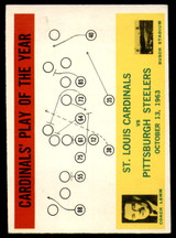 1964 Philadelphia #182 Wally Lemm Cardinals Play of the Year Excellent+ ID: 183565 1964 Philadelphia #182 Wally Lemm Cardinals Play of the Year Excellent+ ID: 183565