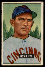 1951 Bowman #180 Howie Fox EX 