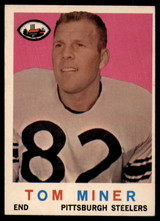 1959 Topps #52 Tom Miner EX++ Excellent++ RC Rookie