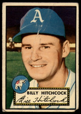 1952 Topps #182 Billy Hitchcock G ID: 91514 1952 Topps #182 Billy Hitchcock G ID: 91514