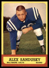 1963 Topps # 6 Alex Sandusky Excellent+ ID: 167006 1963 Topps # 6 Alex Sandusky Excellent+ ID: 167006