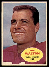 1960 Topps #127 Joe Walton Excellent+ RC Rookie