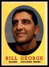 1958 Topps #119 Bill George NM ID: 73873 1958 Topps #119 Bill George NM ID: 73873