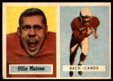 1957 Topps #26 Ollie Matson EX ID: 81306