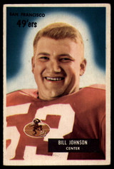 1955 Bowman #46 Bill Johnson VG Very Good ID: 116716 1955 Bowman #46 Bill Johnson VG Very Good ID: 116716