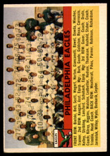 1956 Topps #40 Eagles Team EX