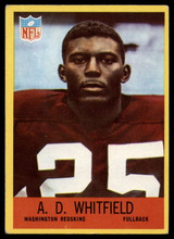 1967 Philadelphia #191 A.D. Whitfield Excellent+ RC Rookie ID: 141574